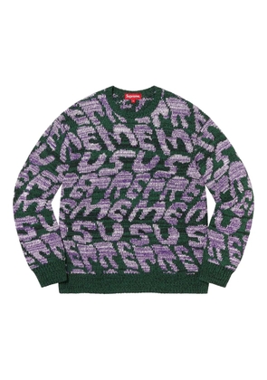 Supreme Stacked sweater - Green