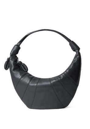 LEMAIRE knot zip leather shoulder bag - Black