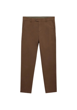 Brooks Brothers buttoned belt-loop trousers - Brown
