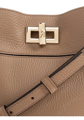 Furla top handle bucket bag - Brown