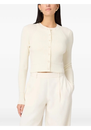 Toccin Zoe ribbed slim-fit cardigan - Neutrals