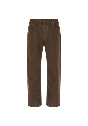 The Row Siouxie five-pocket jeans - Brown
