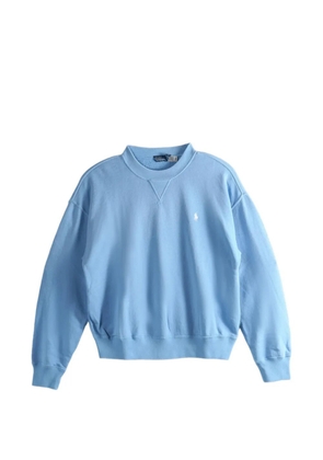 Polo Ralph Lauren embroidered-logo sweatshirt - Blue