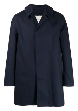 Mackintosh DUNOON cotton short coat - Blue