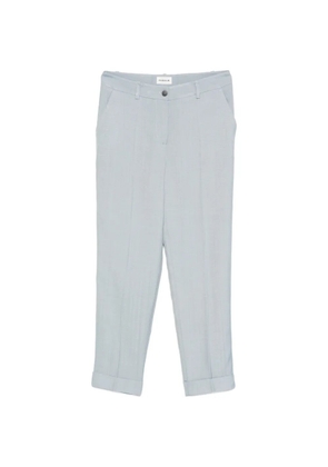 P.A.R.O.S.H. cuffed cropped trousers - Blue