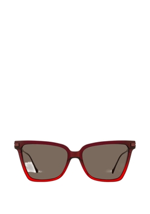 Ferragamo Eyewear butterfly-frame sunglasses - Red