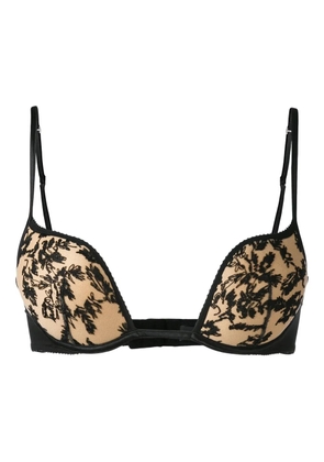 La Perla floral lace bra - Black