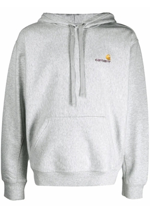 Carhartt WIP drawstring kangaroo hoodie - Grey