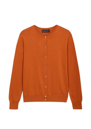 Brooks Brothers long-sleeve buttoned cardigan - Brown