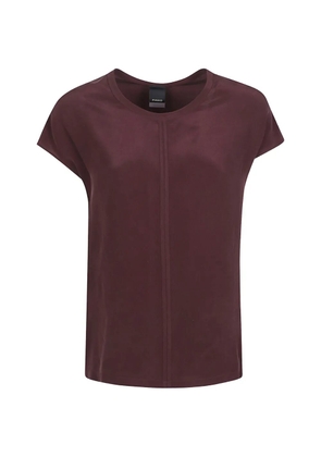 PINKO seam-detail T-shirt - Red