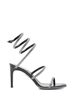 René Caovilla Cleo embellished sandals - Black