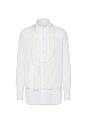 Maison Margiela scarf shirt - White