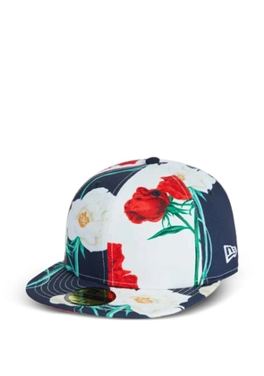Kenzo x New Era rose-print hat - Blue