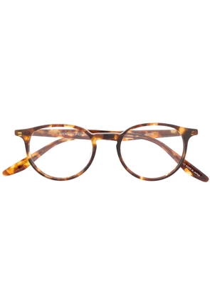Barton Perreira Norton round-frame glasses - Brown