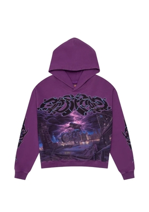 GODSPEED graphic hoodie - Purple