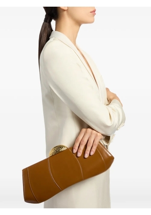 Giuseppe Zanotti Eve clutch bag - Brown