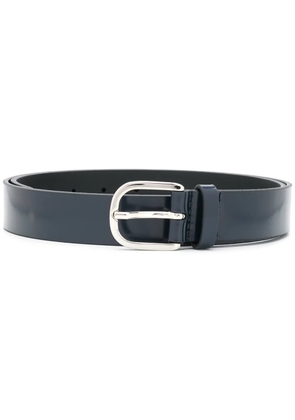 Orciani matte leather belt - Blue