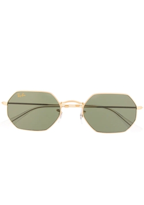Ray-Ban oval frame sunglasses - Gold