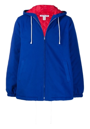 Comme Des Garçons Shirt padded hooded jacket - Blue