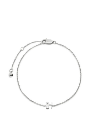 Monica Vinader initial chain bracelet - Silver