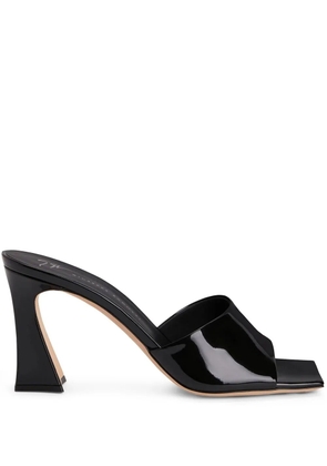 Giuseppe Zanotti 85mm Solhene mules - Black