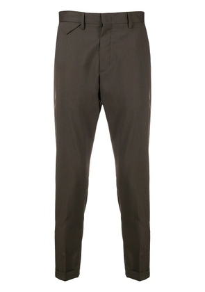 Low Brand tapered slim-fit trousers - Brown