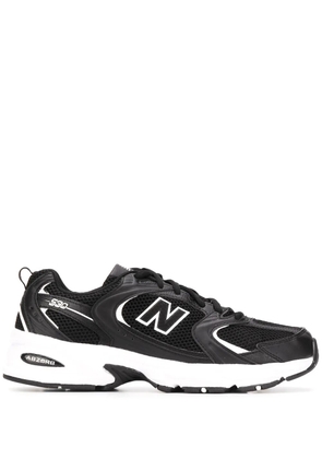 New Balance low-top logo sneakers - Black