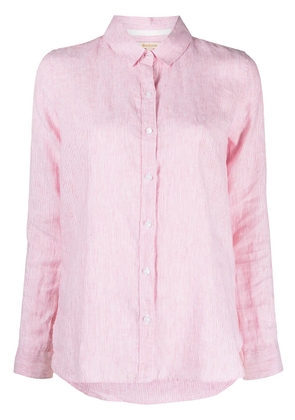 Barbour long-sleeve buttoned shirt - Pink