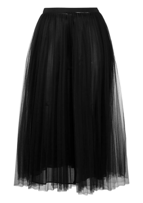 Valentino Garavani tulle A-line skirt - Black