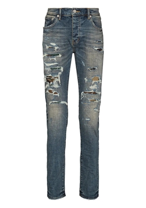 Purple Brand ripped slim-fit jeans - Blue