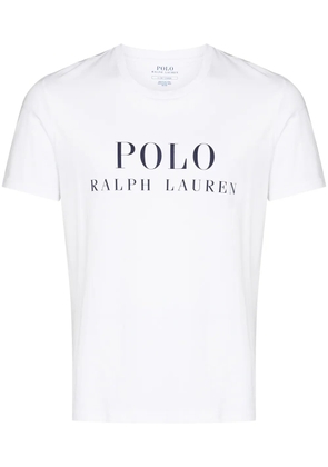 Polo Ralph Lauren logo print short-sleeve T-shirt - White
