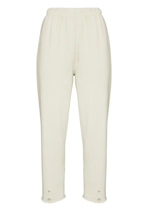 Les Tien cropped tapered trackpants - Neutrals