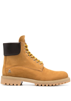 Philipp Plein construction boots - Neutrals