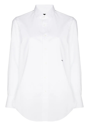 HommeGirls long-sleeve cotton shirt - White