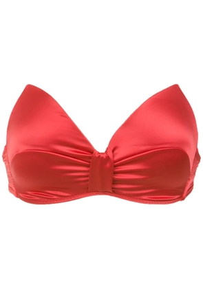 Amir Slama strapless cropped top - Red