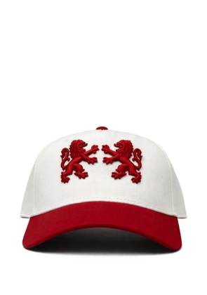 Cavendish lion baseball cap - White