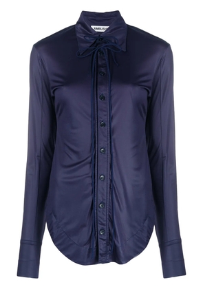AMBUSH fitted long-sleeve shirt - Blue