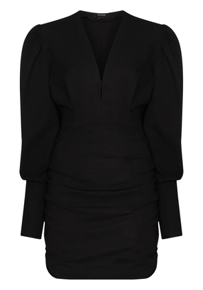 ISABEL MARANT Stella ruched mini dress - Black