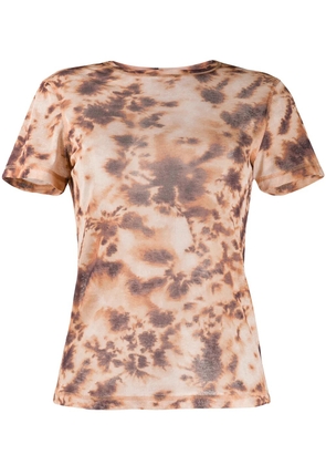 Nanushka Guy tie-dye print T-shirt - Neutrals