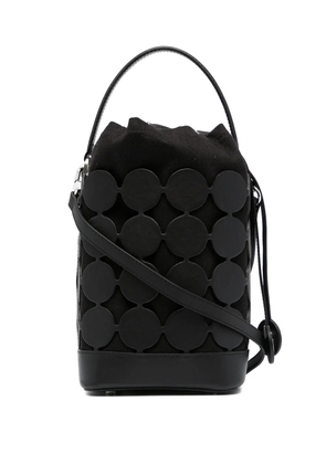 Pierre Hardy Bulles cut-out detail bucket bag - Black