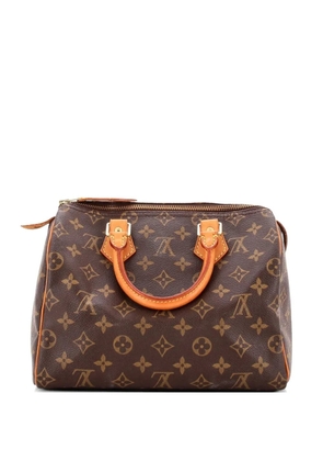 Louis Vuitton Pre-Owned Speedy Handbag Monogram Canvas 25 satchel - Brown