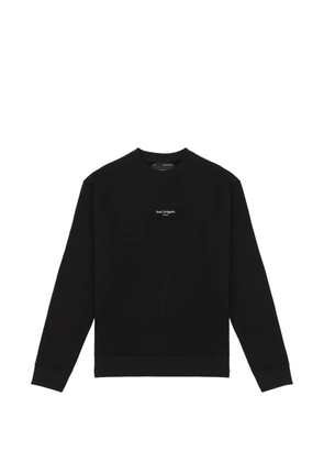 Axel Arigato logo-print organic cotton sweatshirt - Black