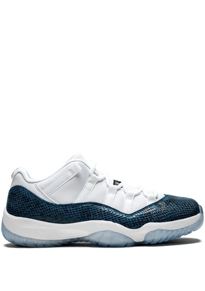 Jordan Air Jordan 11 Low Retro 'Blue Snakeskin' sneakers - White