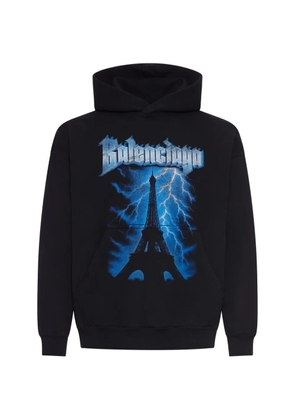 Balenciaga graphic hoodie - Black
