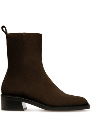 Bally Austine 35mm square-toe boots - Brown