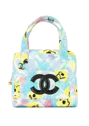 CHANEL Pre-Owned 1997 flower CC tote - Multicolour