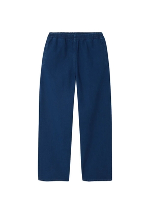 American Vintage Comow elasticated-waistband trousers - Blue