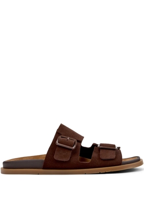 Camper buckle-strap sandals - Brown