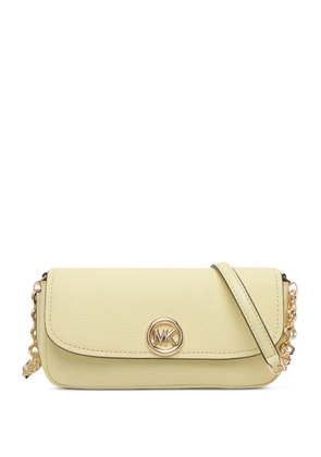 Michael Michael Kors logo-plaque shoulder bag - Yellow
