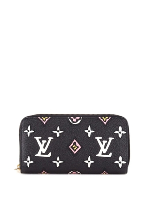 Louis Vuitton Pre-Owned Zippy Wallet Wild at Heart Monogram Giant small wallets - Black